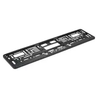 Рамка под номерной знак "Russia", рельефная