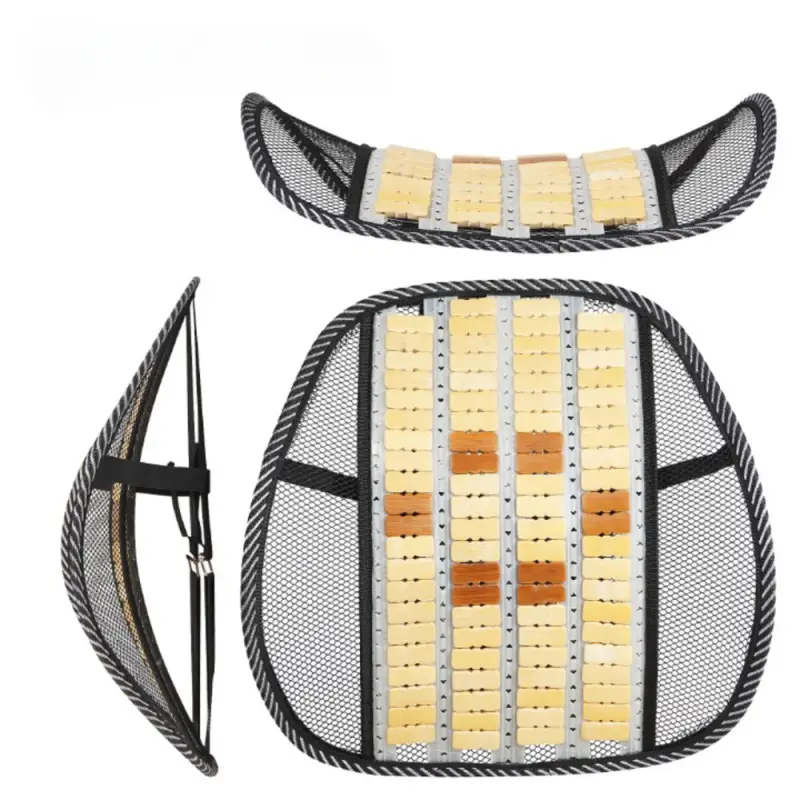 Поддержка спины анатомическая с деревянными вставками Поддержка спины анатомическая с деревянными вставками