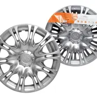 Колпаки колесные 16" "Х5", серебристый, компл. 2 шт