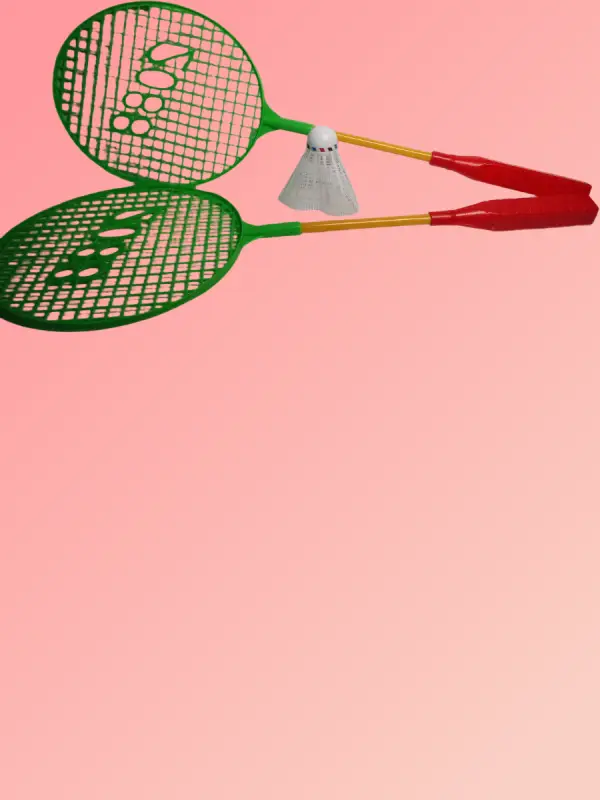 Ракетки бадминтон с воланом