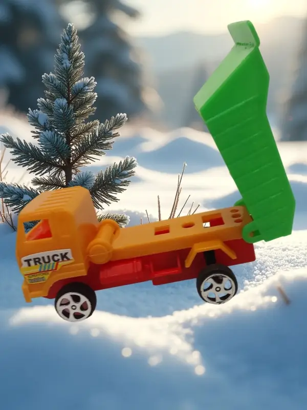 Инерционный самосвал юный строитель