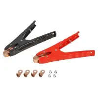 Зажимы (крокодилы) для пусковых проводов PRO (2 шт.)