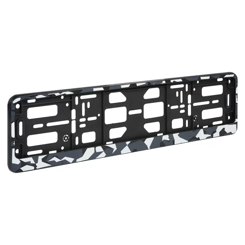 Рамка под номерной знак, камуфляж Рамка под номерной знак, камуфляж "Зима", рамка-книжка