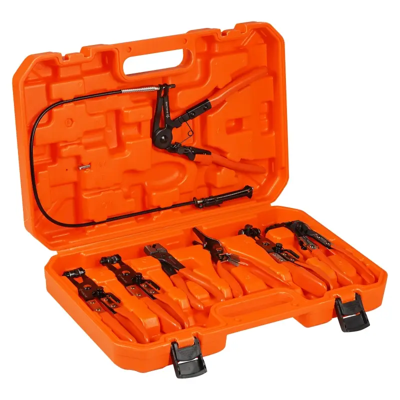 Набор инструментов для снятия и установки хомутов и шлангов 7 пр.