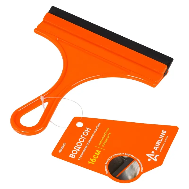 Водосгон с резиновым лезвием со скребком (16 см)