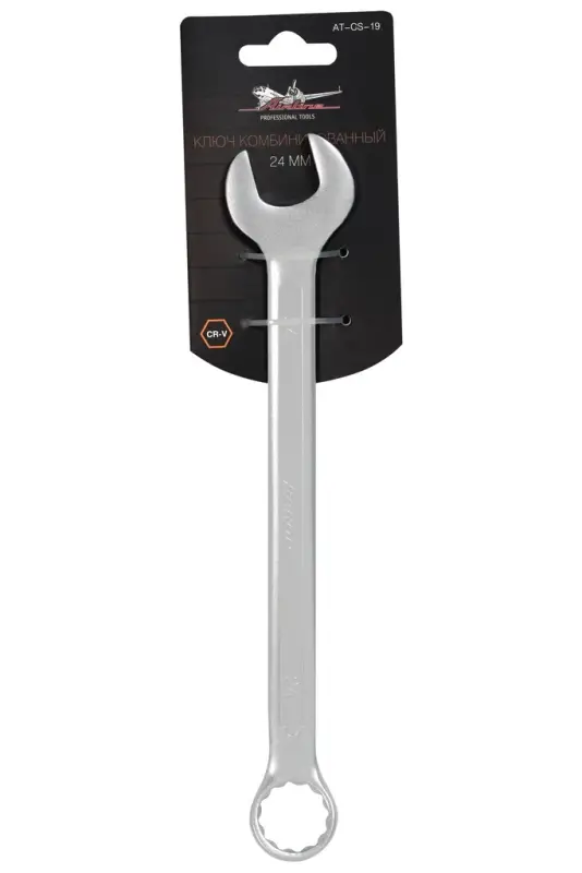 Ключ комбинированный 24мм пласт. подвес