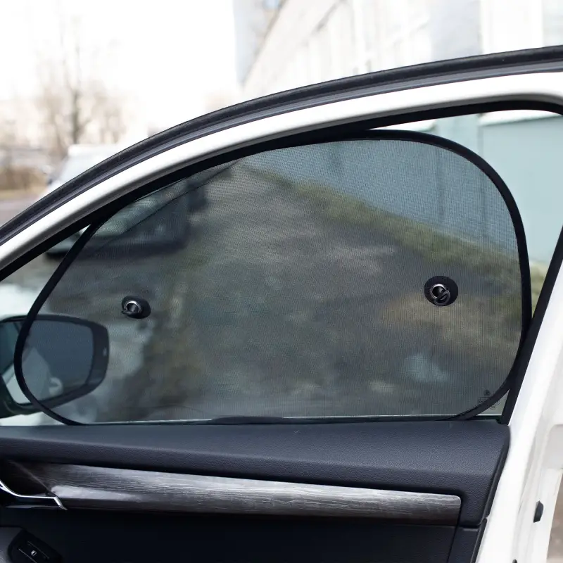 Шторки солнцезащитные 65*38см на боковые стекла, компл. 2 шт