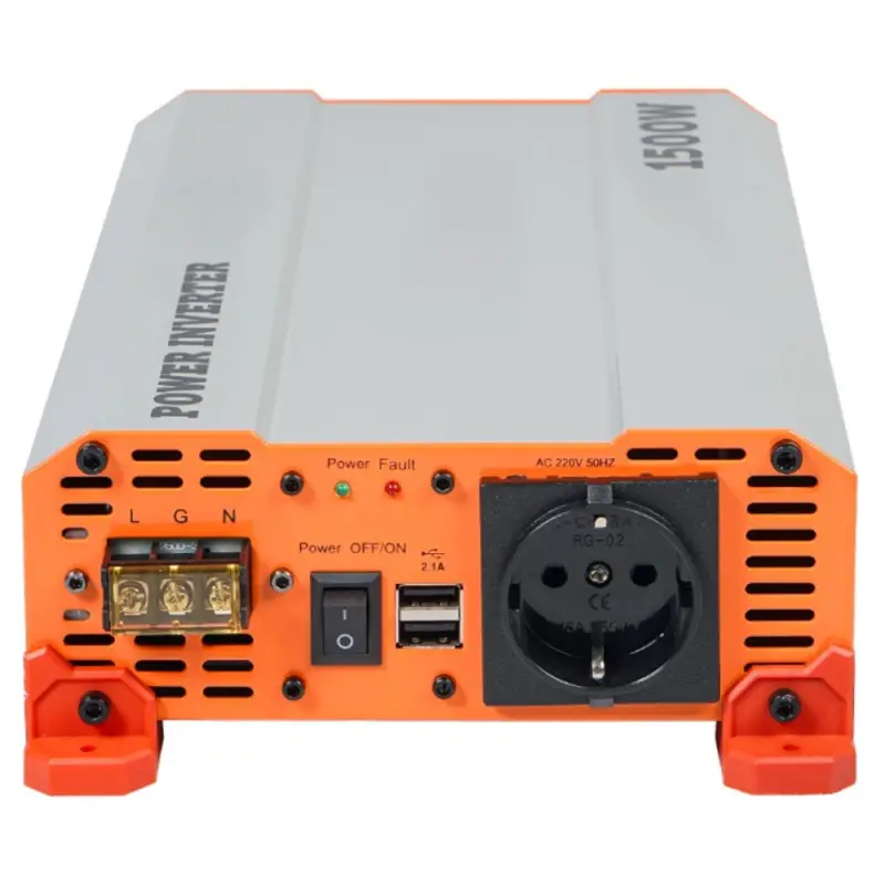 Инвертор автомобильный 24В-220В, 1500 Вт Инвертор автомобильный 24В-220В, 1500 Вт