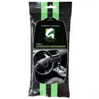 Салфетка влажная для ухода за интерьером а/м