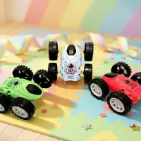 Инерционная машинка-перевертыш цвет в асс.