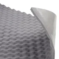 Шумоизоляция (звуко) "Виолон ВЭЛ Волна 15"(75*100 см),КС,15 мм