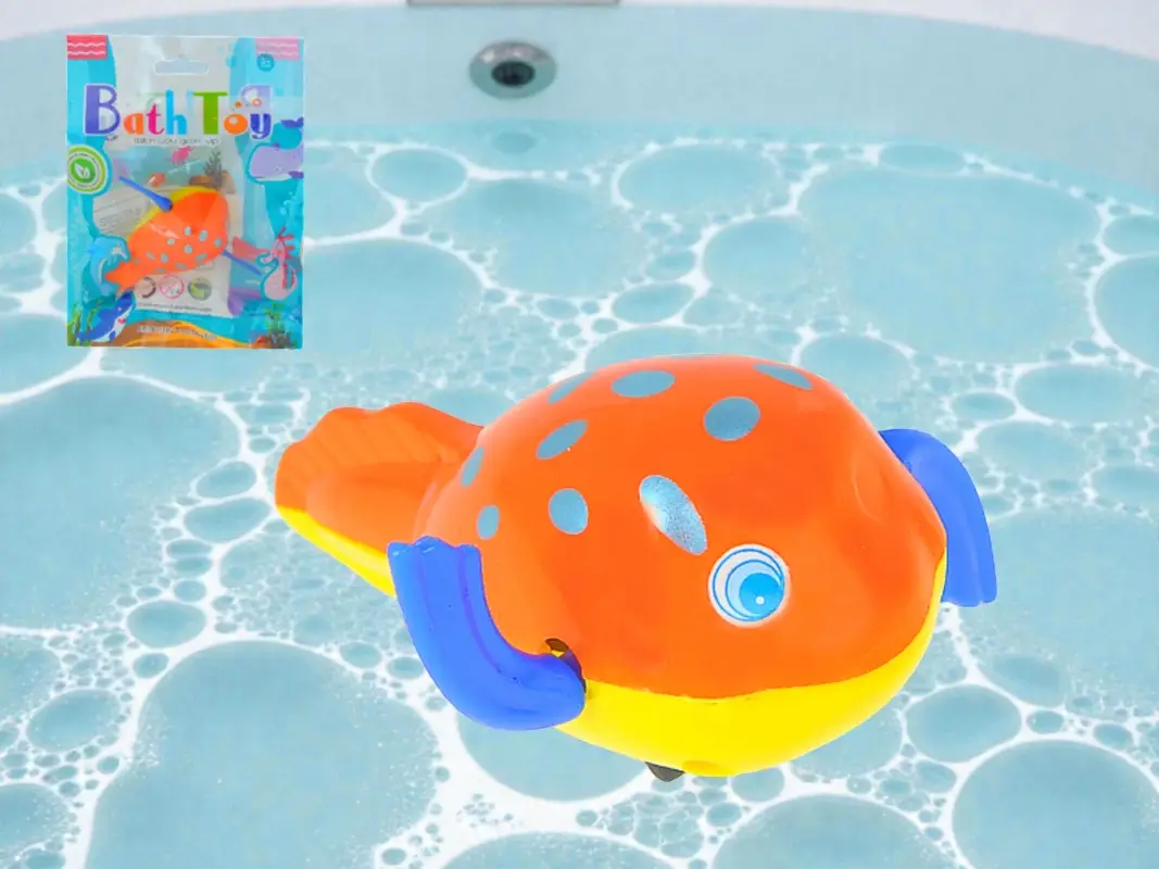 Рыбка заводная водоплавающая 8 см