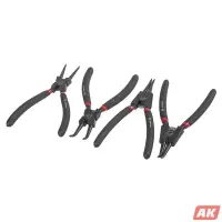 Набор экстракторов съемников стопорных колец 160 мм 4пр.