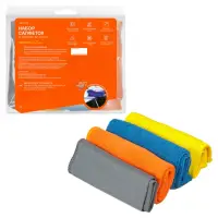 Набор салфеток "рулончики" из микрофибры (4шт., 30*30 см) Набор салфеток "рулончики" из микрофибры (4шт., 30*30 см)