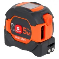 Рулетка 5мx19мм INDUSTRY c лазерным дальномером 40м
