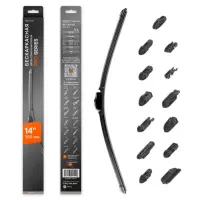 Щетка стеклоочистителя бескаркасная PRO 350мм (14")