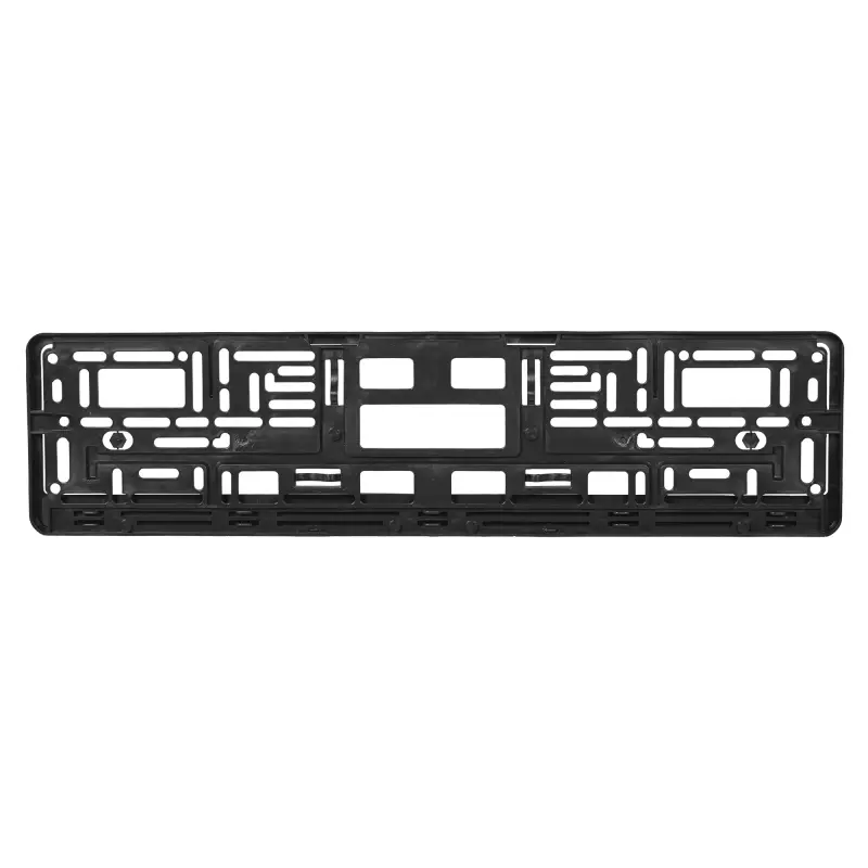 Рамка под номерной знак (без надписи) с нижней запорной планкой Рамка под номерной знак (без надписи) с нижней запорной планкой