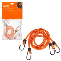 Резинки-стяжки набор 2 шт. 80 см, D-8 мм (металл крючки) Резинки-стяжки набор 2 шт. 80 см, D-8 мм (металл крючки)