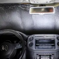 Шторка солнцезащитная 60*125см на лобовое стекло, 140г/м2 Шторка солнцезащитная 60*125см на лобовое стекло, 140г/м2