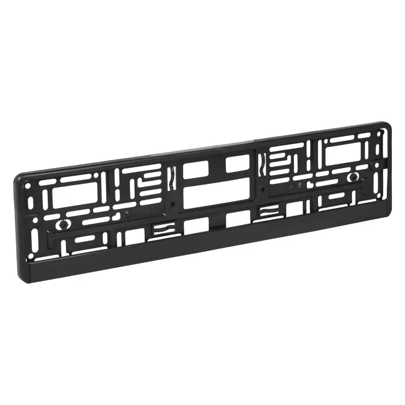 Рамка под номерной знак (без надписи) с нижней запорной планкой Рамка под номерной знак (без надписи) с нижней запорной планкой