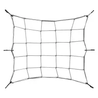 Сетка багажная 40*40 см (6 пластиковых крючков)