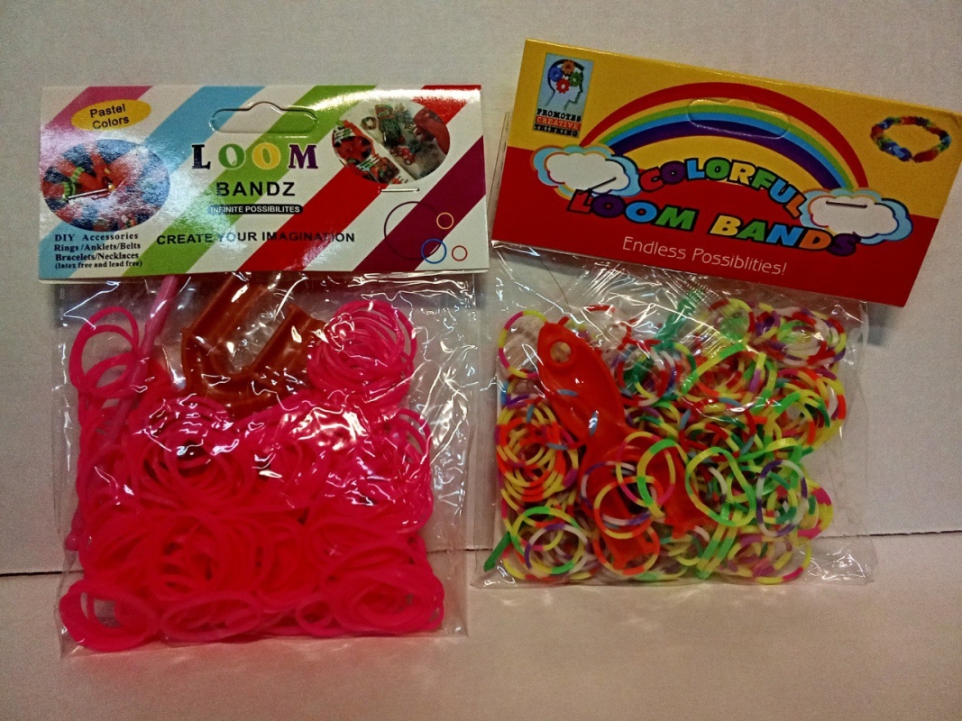 Резиночки для плетения рукоделие в асс. 1 уп.