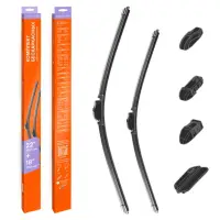 Щетки стеклоочистителя 550/450мм (22"/18") бескаркасные