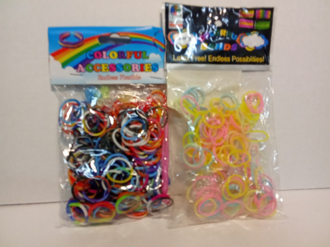 Резиночки для плетения рукоделие в асс. 1 уп.