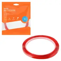 Лента двусторонняя клейкая (скотч), 6мм*3м, акриловая