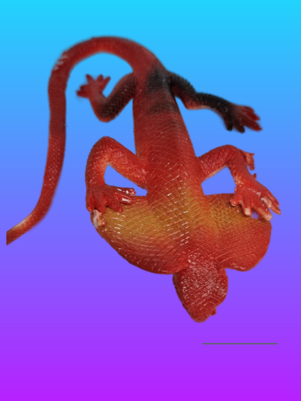 Антистресс игрушка ящерица с жабрами