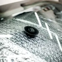 Шторка солнцезащитная 60*125см на лобовое стекло, 140г/м2 Шторка солнцезащитная 60*125см на лобовое стекло, 140г/м2