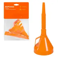 Воронка D-135мм с гибким носиком, L=350мм, латунная сетка Воронка D-135мм с гибким носиком, L=350мм, латунная сетка