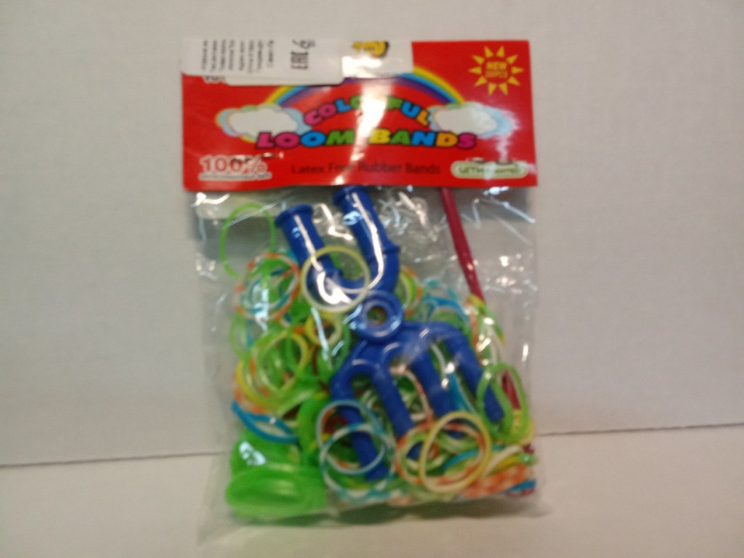 Резиночки для плетения рукоделие в асс. 1 уп.