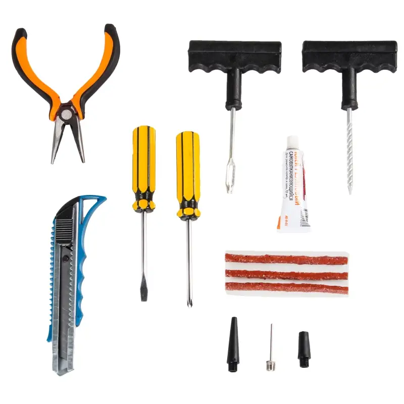 Компрессор с комплектом инстр. в кейсе