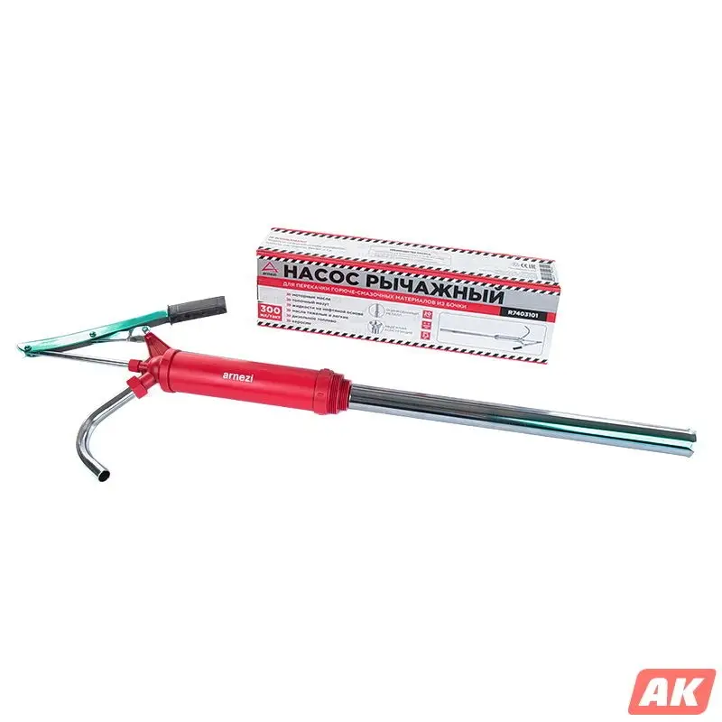 Насос для перекачки масла из бочки рычажный