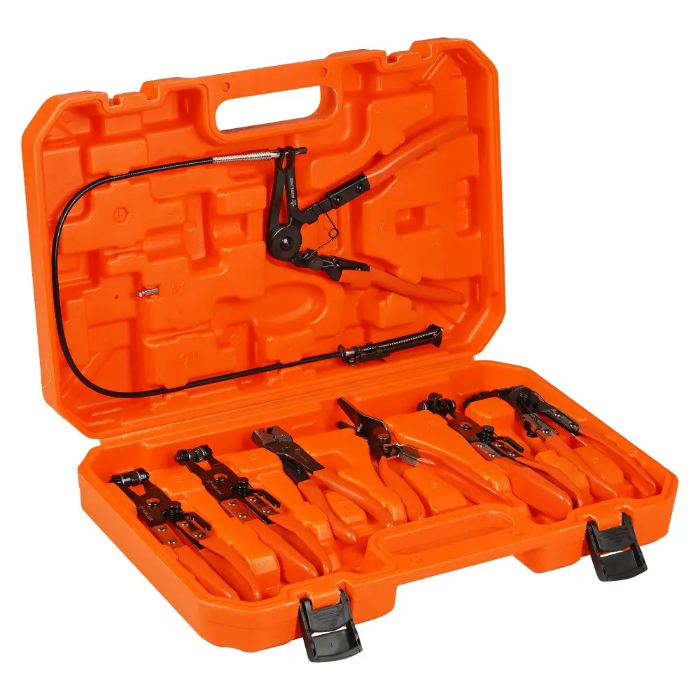 Набор инструментов для снятия и установки хомутов и шлангов 7 пр.