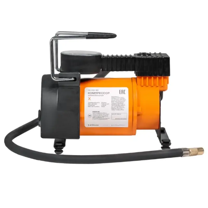 Компрессор X5 двухпоршневой в пласт.кейсе (50л/мин., 10 АТМ)
