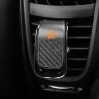 Держатель для телефона автомобильный в дефлектор прищепка магнитный прямоугольный