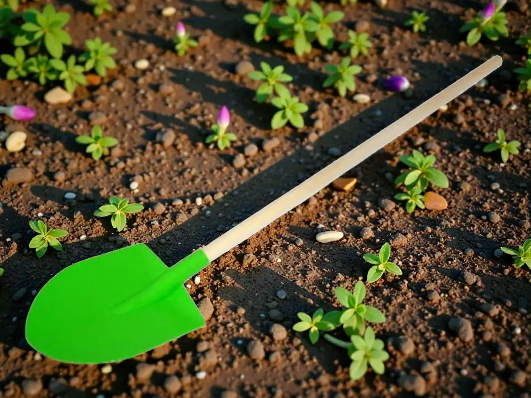 Лопата детская деревянный черенок