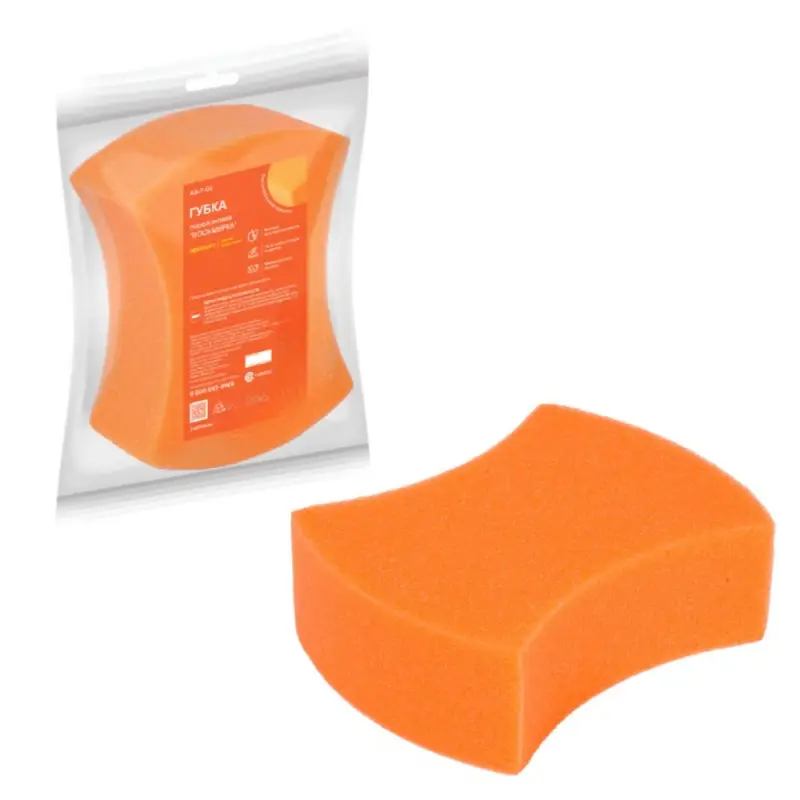 Губка поролоновая "Восьмерка" (18*14*6см)