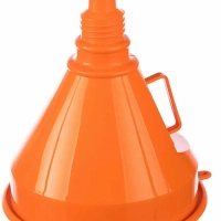 Воронка D-135мм с гибким носиком, L=350мм, стальная сетка Воронка D-135мм с гибким носиком, L=350мм, стальная сетка