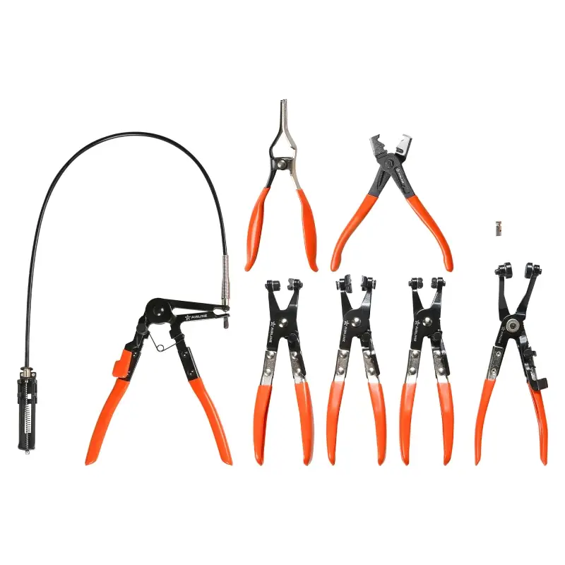 Набор инструментов для снятия и установки хомутов и шлангов 7 пр.