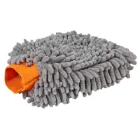 Варежка-шиншилла серый ворс (25*20 см) Варежка-шиншилла серый ворс (25*20 см)