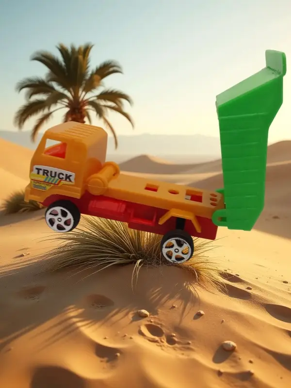 Инерционный самосвал юный строитель