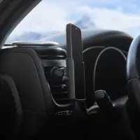 Держатель для телефона/навигатора автомобильный присоска на лобовое стекло на длинной штанге