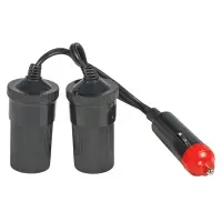 Разветвитель прикуривателя 2 гнезда 5А Разветвитель прикуривателя 2 гнезда 5А