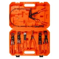 Набор инструментов для снятия и установки хомутов и шлангов 7 пр.
