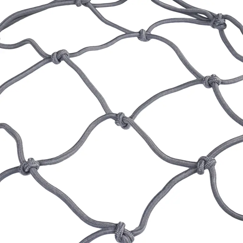 Сетка багажная 40*40 см (6 пластиковых крючков)