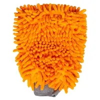 Варежка-шиншилла оранжевый ворс (25*20 см)