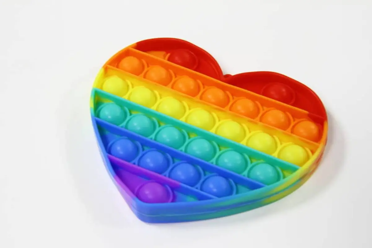 Вечная пупырка антистресс сердце POP IT